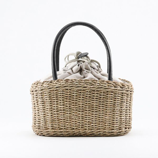 極美品✨Tommaso Candria 編み革 カゴ バッグ 希少 未使用品 葦かごバッグ／CANDRIA TOMMASO（カンドリア・トマソ）｜愛着を