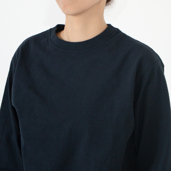程よく詰まったクルーネック(M・身長160cm)