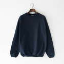 クルーネックロングスリーブTシャツ NAVY（MARINE）