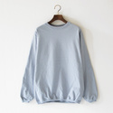 クルーネックロングスリーブTシャツ BLUE