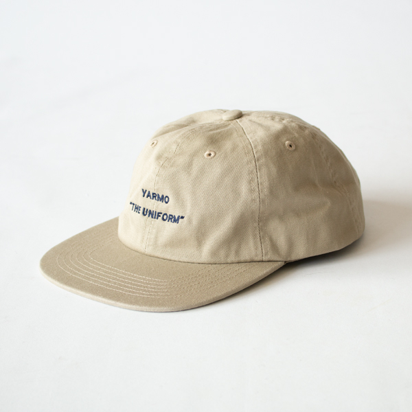 YARMOロゴキャップ(LT.BEIGE)