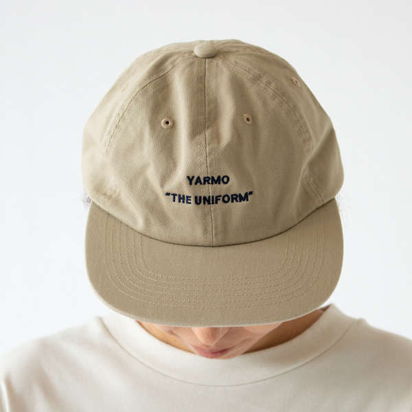 YARMOロゴキャップ(LT.BEIGE)