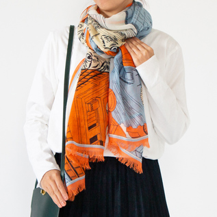 ウォッシャブルウールストール TOKYO／INOUI EDITIONS（イヌイ