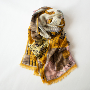 ウォッシャブルウールストール TOKYO／INOUI EDITIONS（イヌイ