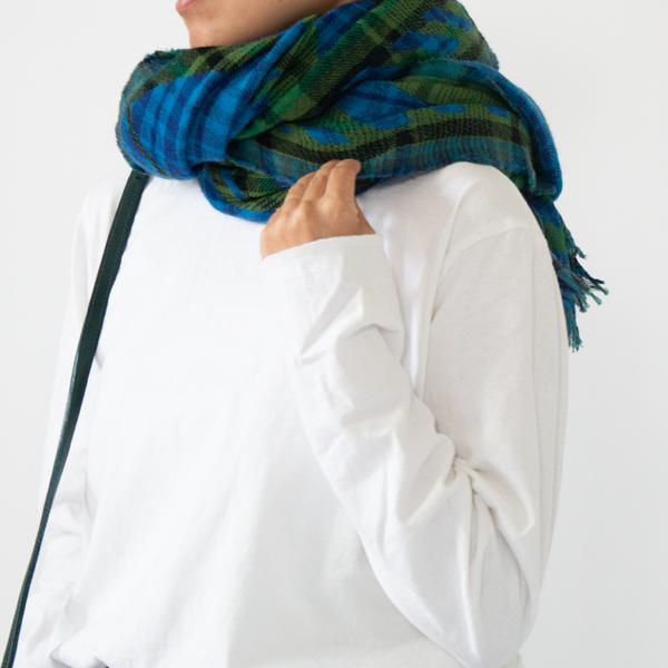 身長160cm(JACQUARD POULIDOR GREEN)