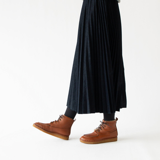 シープスキンブーツ HAND72 BROWN