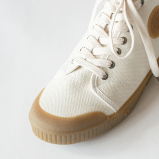 ハイカットスニーカー B2 HEAVY CANVAS OFF WHITE／Spring Court
