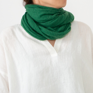 カシミヤ後染スヌード／Pin 1876（ピン1876）｜愛着を持ってずっと使い