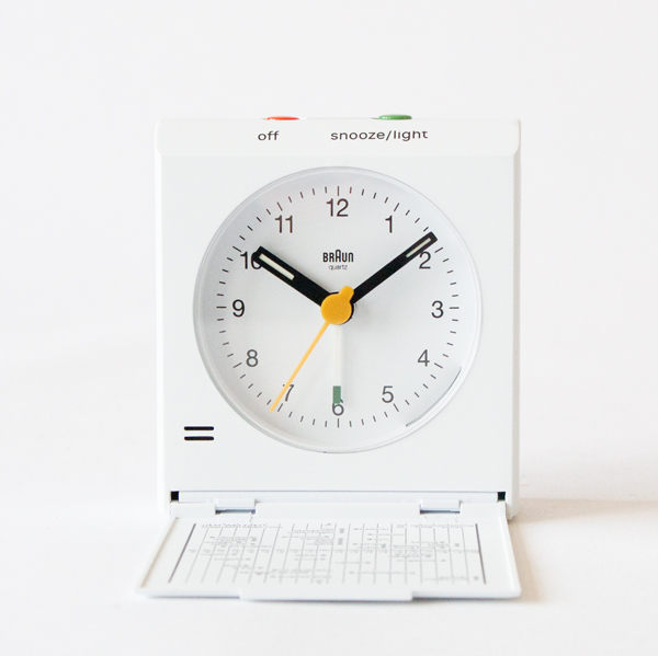 BRAUN トラベルアラームクロック(BC05W)
