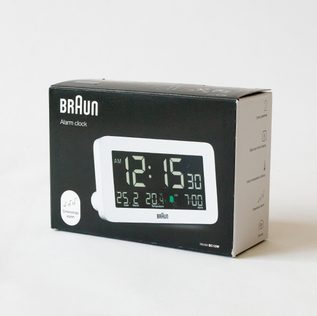 BRAUN 多機能デジタルクロック／BRAUN(ブラウン)｜愛着を持ってずっと