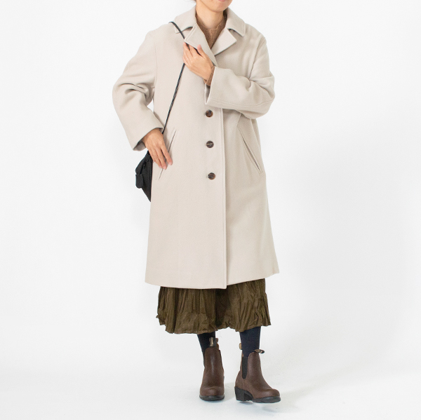 身長160cm・GREIGE