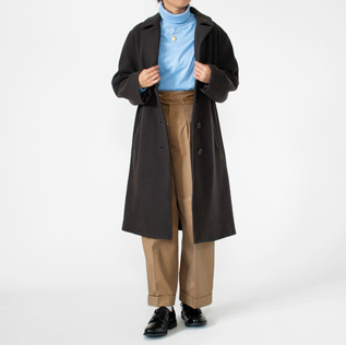 ニューイングランドラム スプリットラグランコート／ZUTTO（ズット