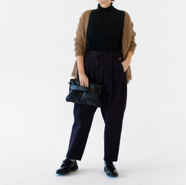 身長160cm・BLACK