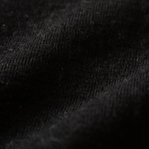 ウォッシャブルウールなので手洗い可(BLACK)