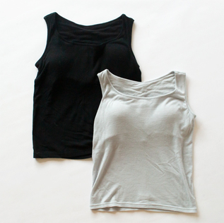 PADDED WOOL TANKTOP