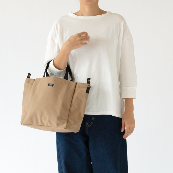 手提げで(SAND BEIGE)