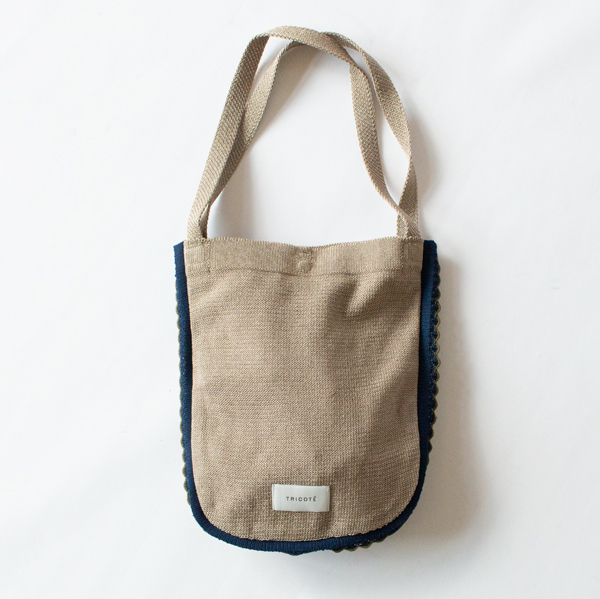 トートバッグ FRILLED LAME BAG(GOLD)