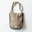 トートバッグ FRILLED LAME BAG