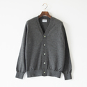 ウールニットカーディガン HIGH TWIST WOOL KNIT C/D