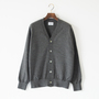 ウールニットカーディガン HIGH TWIST WOOL KNIT C/D