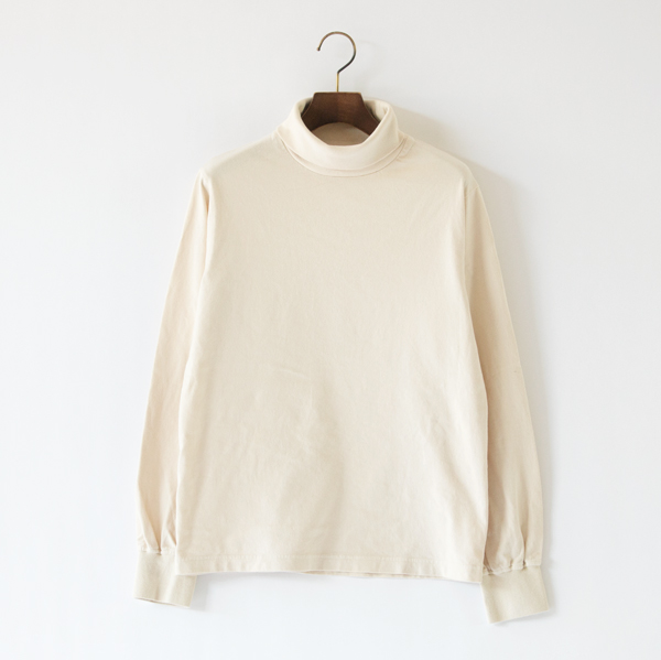 ECRU長袖Tシャツ GARMENT DYE T-SHIRT ECRU長袖Tシャツ GARMENT DYE T-SHIRT