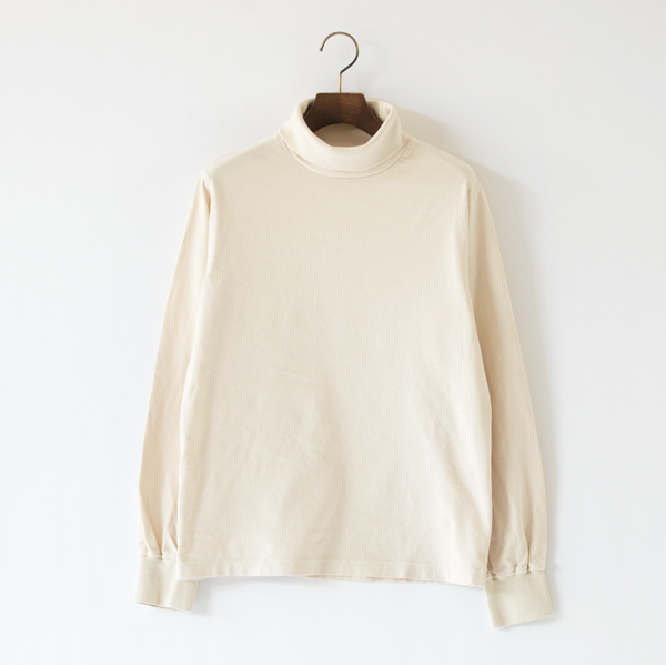 長袖Tシャツ GARMENT DYE T-SHIRT(ECRU)