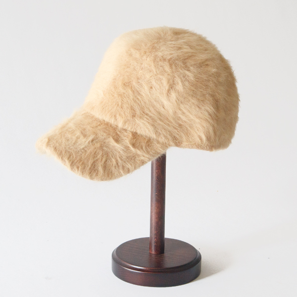 Angora Baseball Cap CAMEL
