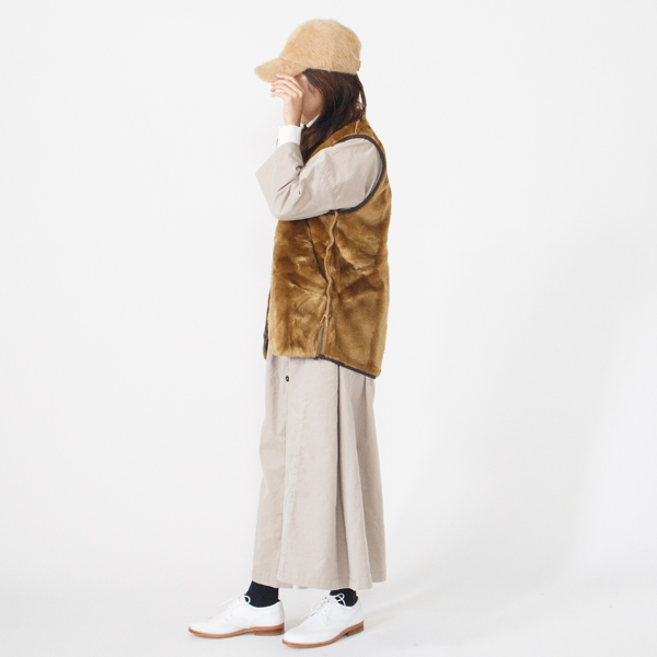 Angora Baseball Cap CAMEL