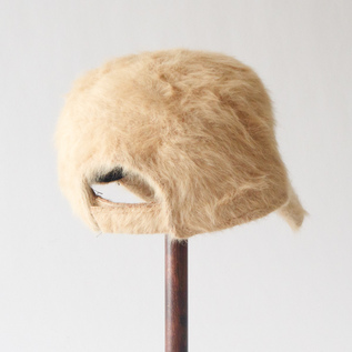 Angora Baseball Cap CAMEL