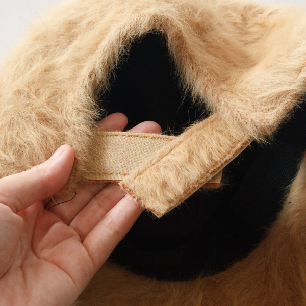Angora Baseball Cap CAMEL