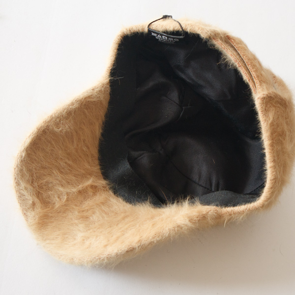 Angora Baseball Cap CAMEL