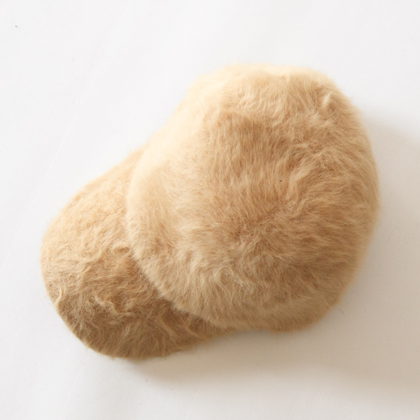 Angora Baseball Cap CAMEL