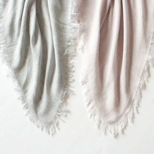 モダールカシミヤフリンジストール／PAOLO MARIANI（パオロ マリアーニ