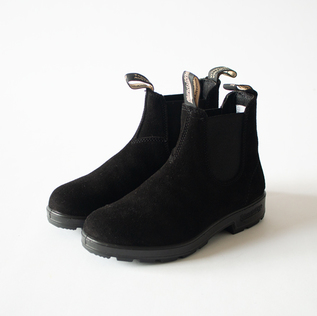 SIDEGORE BOOTS ORIGINALS BS2405 BLACK SUEDE