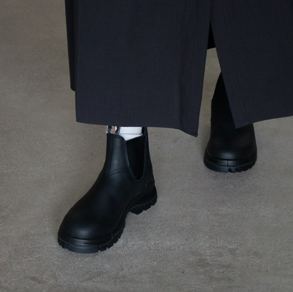 サイドゴアブーツ LUG BOOTS BS2240 ブラック