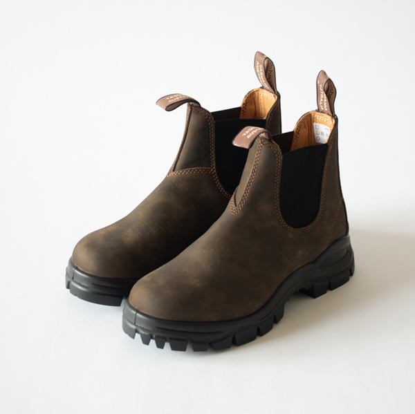 3.0/22.5-23cmサイドゴアブーツ LUG BOOTS BS2239 ラスティックブラウン