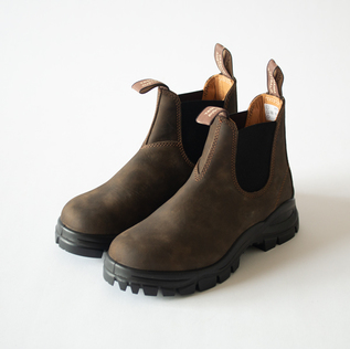サイドゴアブーツ LUG BOOTS BS2239 ラスティックブラウン
