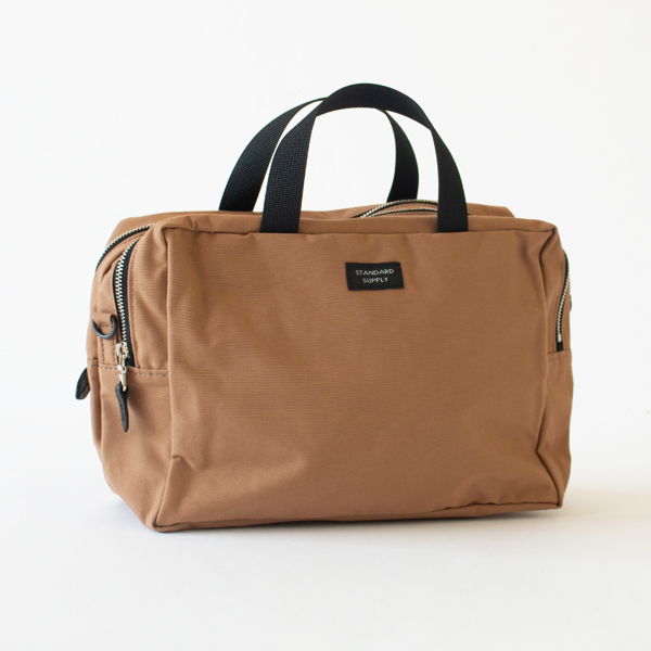 2R SQUARE POUCH L(MOCHA)