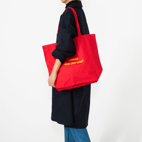 キャンバストート　RED