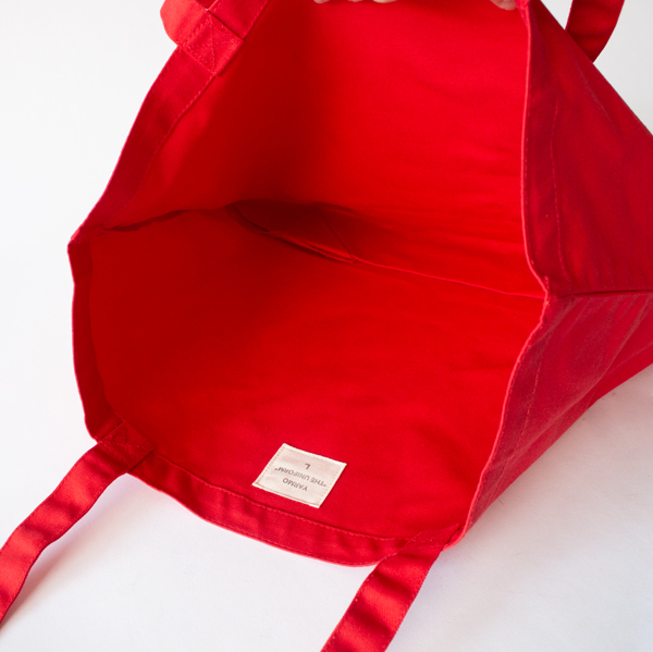 キャンバストート　RED