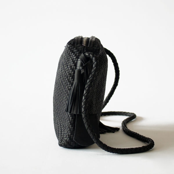 SHEEP MESH タッセルショルダー(BLACK)