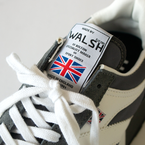WALSHスニーカー TORNADO-T GREY/WHITE