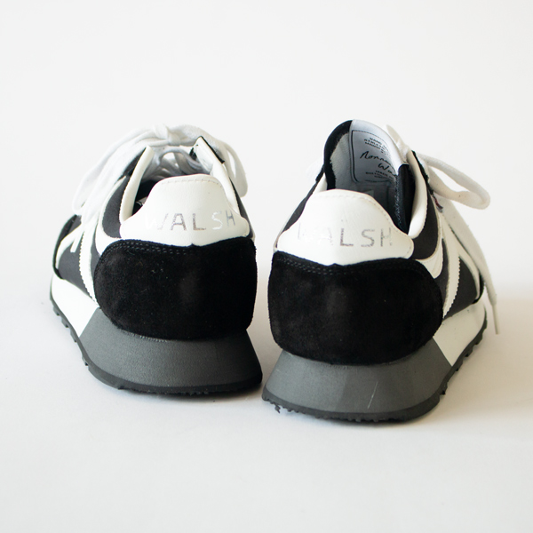 WALSHスニーカー TORNADO-T BLACK/WHITE