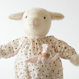 ケテクルーゼ人形☆ドイツ製☆34センチ☆人毛 ぬいぐるみ LUDWIG Lamb standing／Kathe Kruse（ケテ・クルーゼ