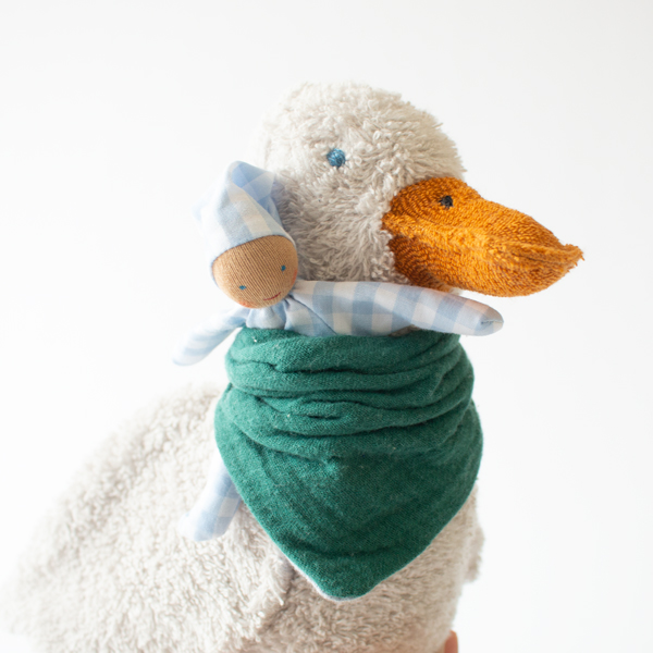 ぬいぐるみ ENZO Duck lying