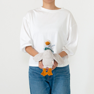 ぬいぐるみ ENZO Duck lying／Kathe Kruse（ケテ・クルーゼ）｜愛着を