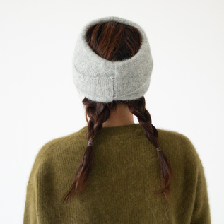 ヘアターバンとして(GRAY)