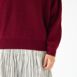 モンゴルカシミヤ クルーネックセーター／ZUTTO（ズット）｜愛着を持っ