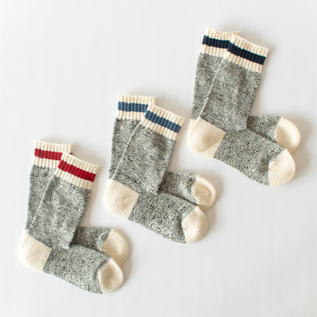 MEN SLAB LINE CREW SOCKS