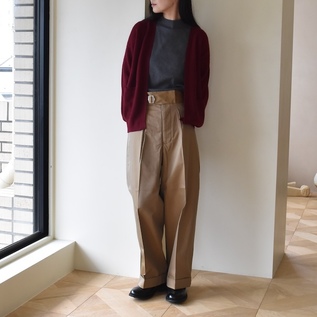 モンゴルカシミヤ ボタンレスカーディガン／ZUTTO（ズット）｜愛着を